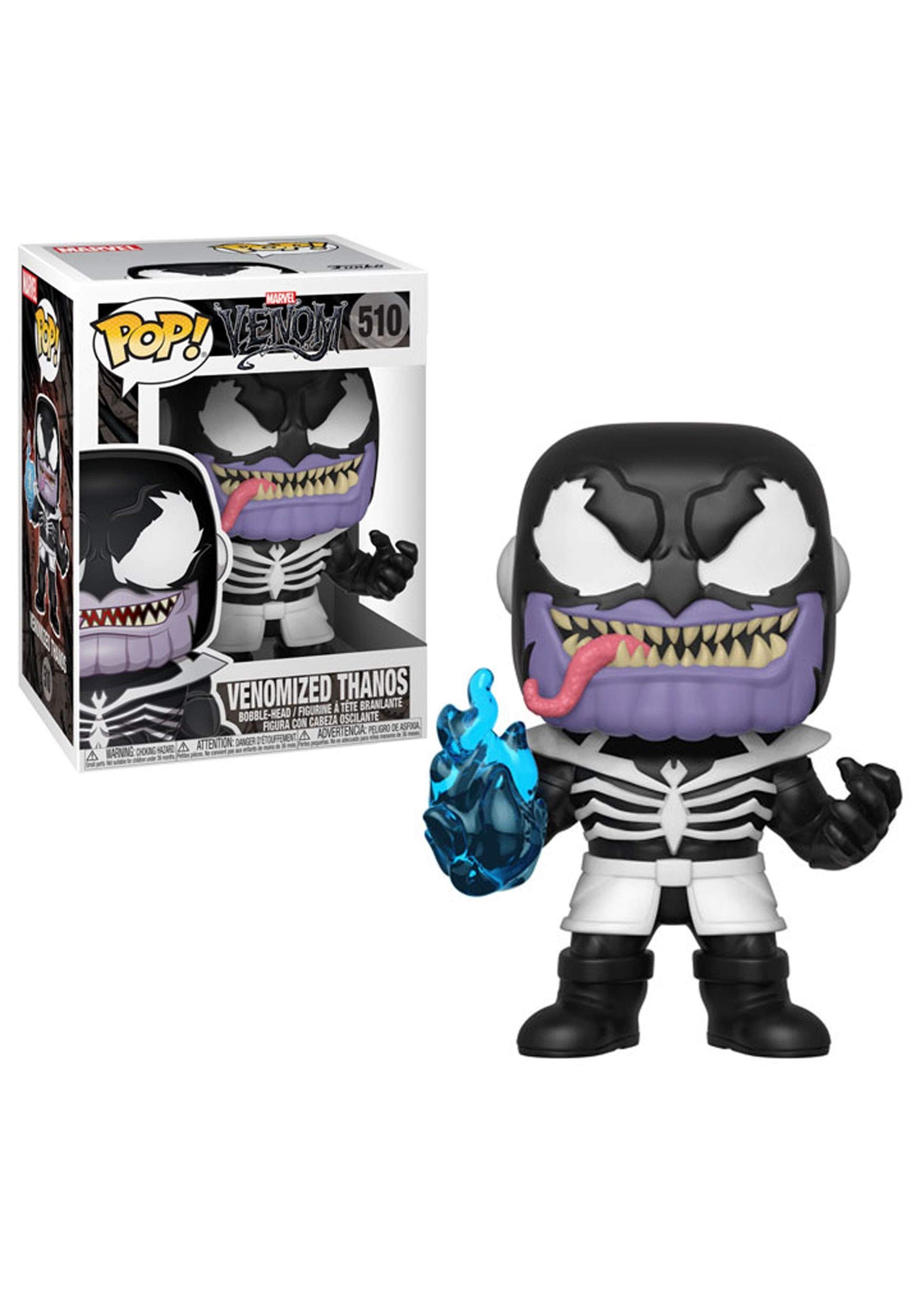 Funko POP! Bobble: Marvel: Venom - Thanos - Collectable Vinyl Figure - Gift Idea - Official Merchandise - Toys for Kids & Adults - Comic Books Fans - Model Figure for Collectors and Display