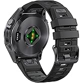 Compatible with Garmin Fenix 5S/6S/7S/8 43mm Watch Band, Quickfit 20 Watch Bands for Garmin Fenix 7S Pro/6S Pro/5S Plus/Epix Pro 42mm
