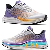 OrthoComfoot Men's Orthopedic Plantar Fasciitis Sneakers: Comfortable High Arch Support Running Shoes for Walking, Lightweight Casual Tennis Shoes, Relief Flat Feet, Heel Pain