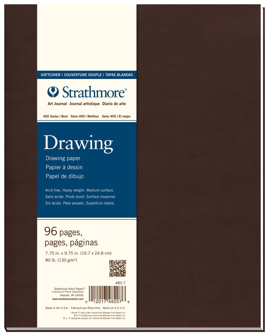 Strathmore 400 Softcover Drawing 7.75X9.75