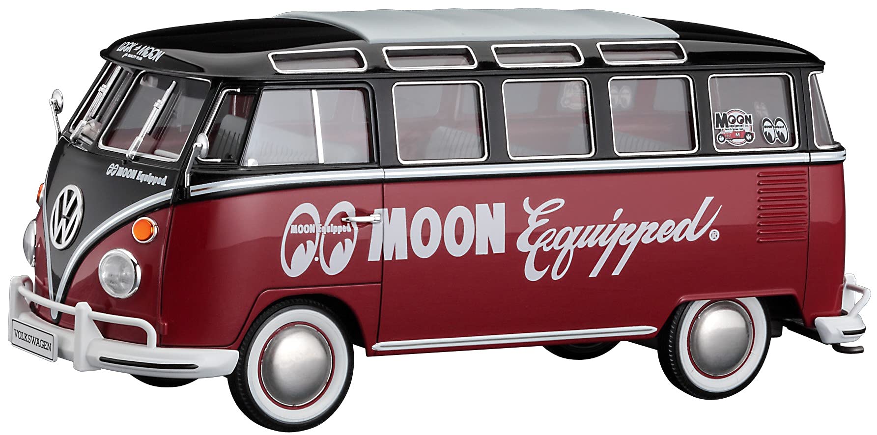 Hasegawa - 1:24 Volkswagen Type 2 Micro Bus - Moon Equipped