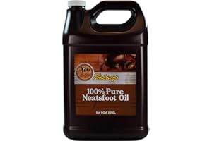 FIEBING'S Fiebings - 100% Pure Neatsfoot Oil, Natural Preservative, Various Sizes, 1 Gallon