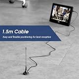 August DTA180 Portable TV Aerial – DVB-T2 Indoor Freeview Antenna view 6