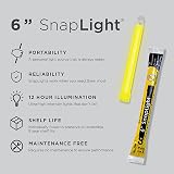 Cyalume 12 Hour 6" Yellow SnapLight Lightstick - Emergency Safety Illumination view 5