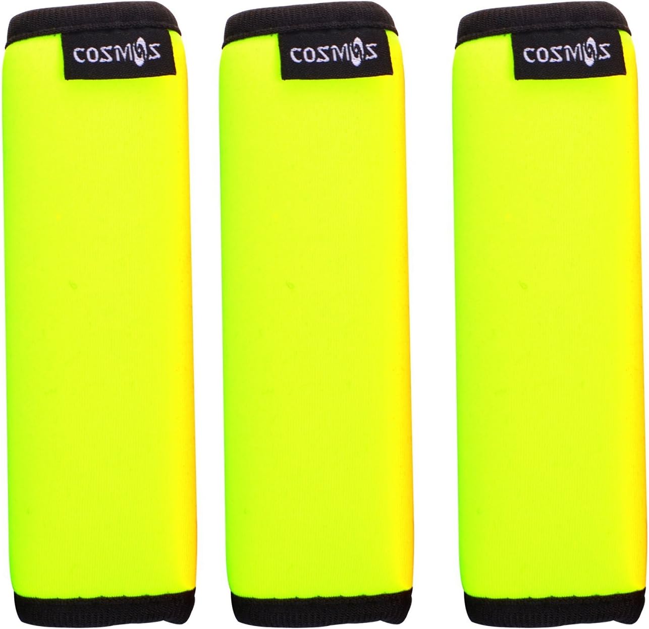 3 PCS Comfort Neoprene Handle Wraps Grip Identifier for Travel Bag