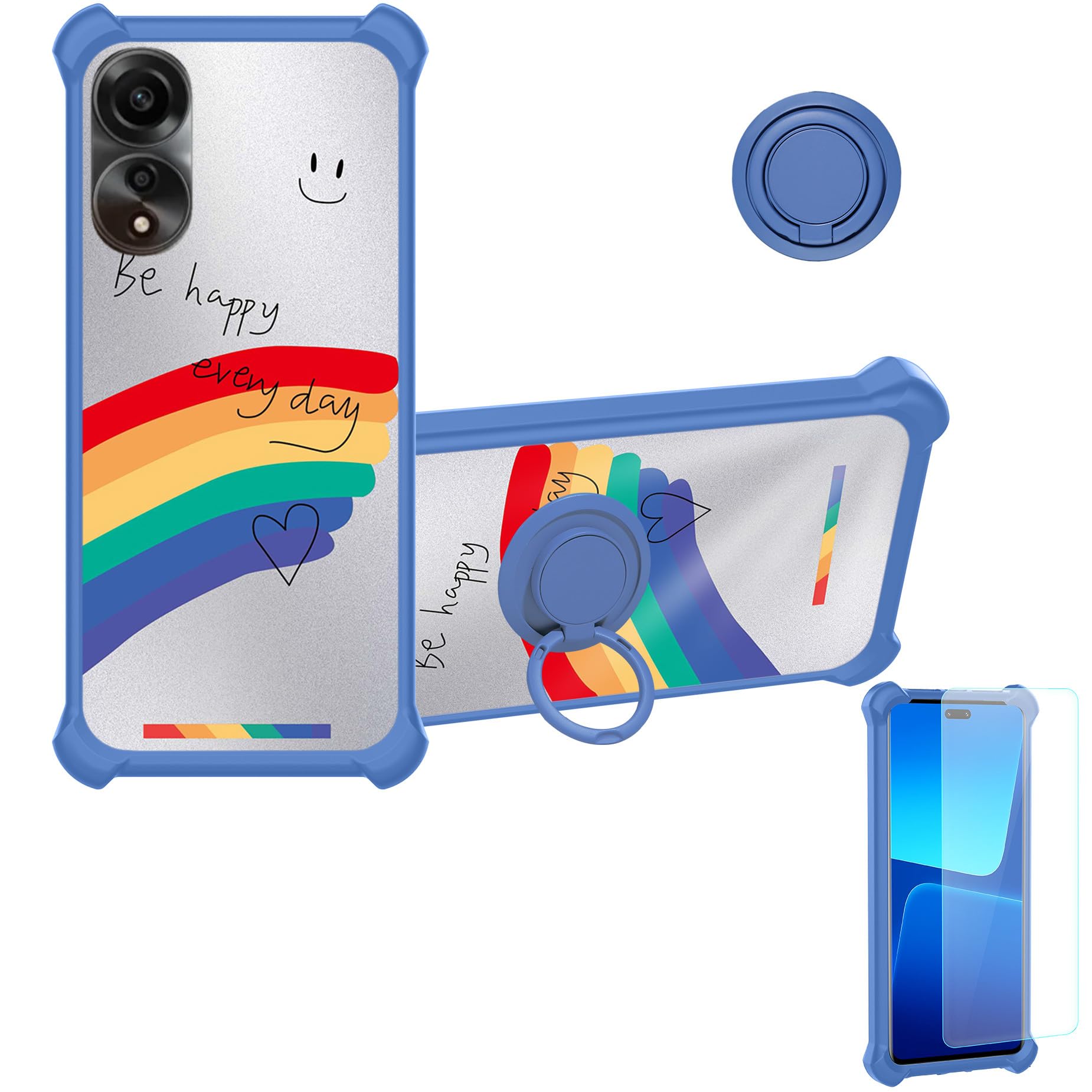 jioeuinly Case for Oppo A78 4G Case Compatible with
