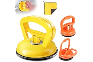 Ynipanda Dent Puller,3pcs Car Dent Puller with Rag,Dent Repair Kit,Puller Dent Suction Cup,Car Dent Puller for Maintenance Workers,Dent Puller for Cars Body,Glass,Screen,Objects Moving