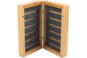 Maxcatch Bamboo Fly Box Fly Fishing for Tenkara Flies(AZ02)