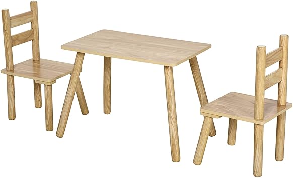 amazon childrens wooden table and chairs
