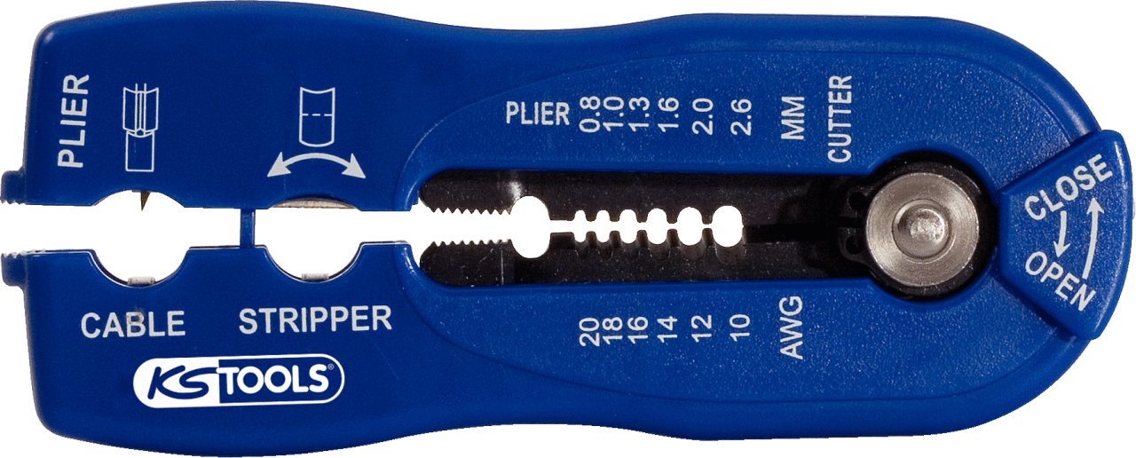 KS Tools 0.8-2.6mm Multi- Functionstripping Tool