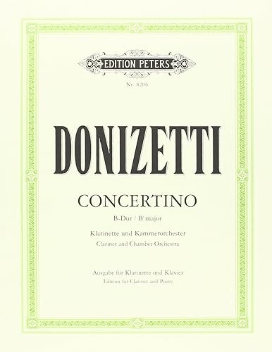 Download Concertino en Si bemol Clarinette et orchestre PDF