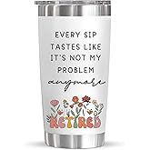 MJZAKEFR Retirement Gift for Woman Men 2026-20 Oz Tumbler-Coworker Leaving,Goodbye, Going Away, Farewell, Retired Gifts for Coworkers, Friends