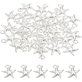 PATIKIL Jewelry Making Charm Bulk, Sea Star Starfish Pendant