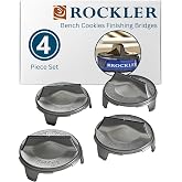 Rockler Bench Cookies Finishing Bridges (4 Pack) - Fits Snugly Over Work Grippers - Bench Cookies Woodworking Bridges Protect Your Work Gripper Pads from Paint &amp; Other Finishes - Router Accessories