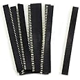 HiLetgo 10pcs 1x40P Single Row Female Pin 2.54mm Pitch Vertical Pin