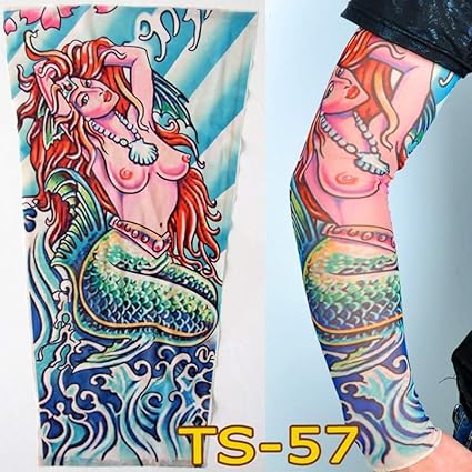 Cxq été Couverture Extérieure Manchon De Tatouage Fleur Bras