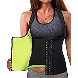 Best Neoprene Waist Trainer Corset Sweat Vest Weight Loss Body Shaper Workout Tank Tops Women