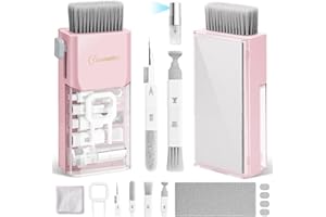 TASSMPITOR Laptop Screen Keyboard Cleaner Kit, Electronics Lens Cleaning Tool for MacBook iPad iPhone Pro, Brush Tool for Tablet, Computer, PC Monitor, Camera Lens New Compact Design with Patent