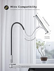 Lamicall Gooseneck Tablet Holder Mount : Flexible