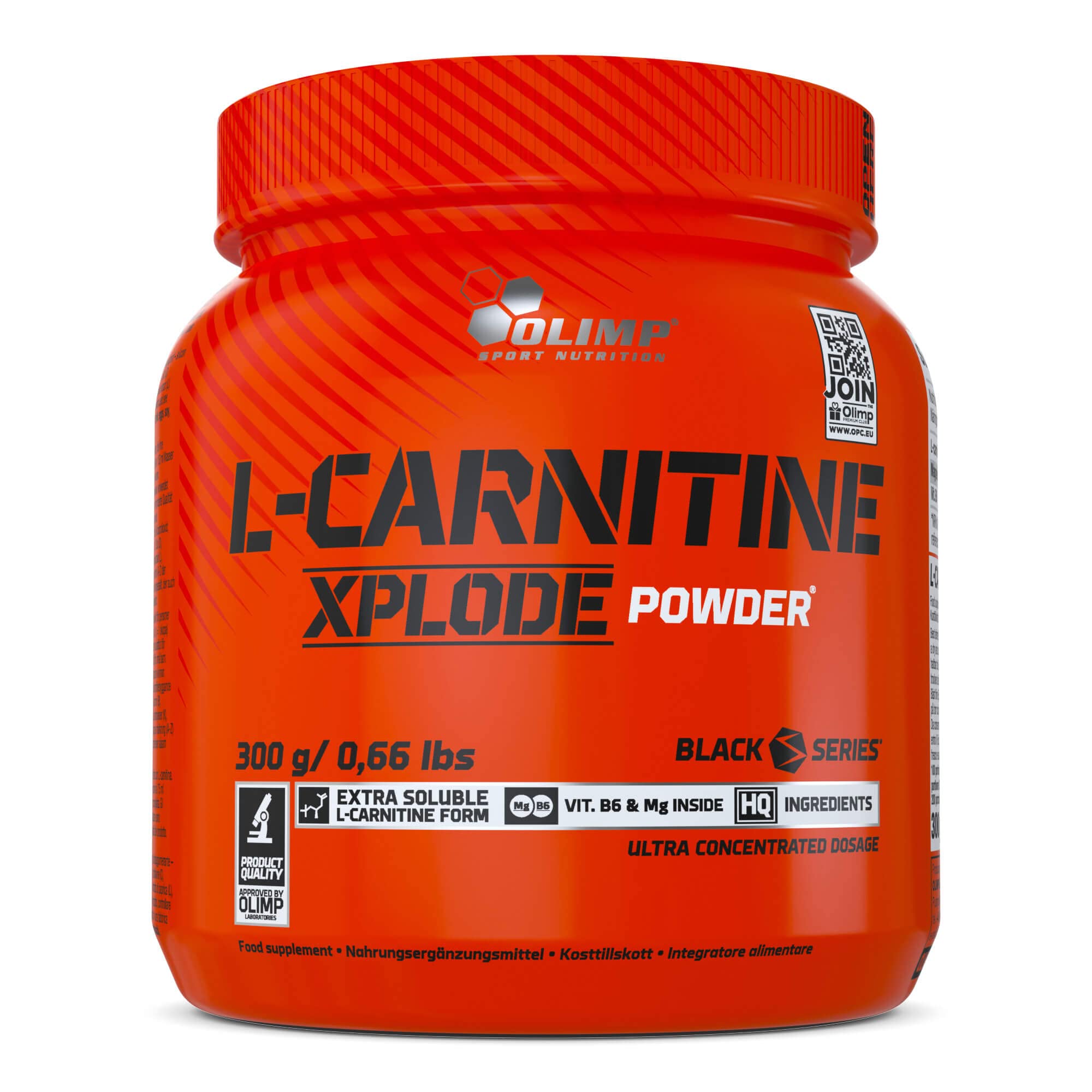 OLIMP SPORT NUTRITION Olimp Labs L-Carnitine Xplode Powder, Orange Flavour, 300 g