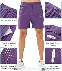 NORTHYARD Men's Athletic Running Shorts Quick Dry