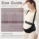 MomTend 5 in 1 Pregnancy Support Belt Beige XL Maternity Postpartum Belly Band view 2
