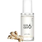Ginger6 Face Serum - 70% Ginger Water, Deep Hydration with Niacinamide and Hyaluronic Acid, Revitalizing Korean Skincare for Glowing Skin, 1 fl oz