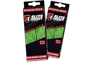 Elite Hockey Prolace Waxed Hockey Skate Laces - SET of 2 Pairs