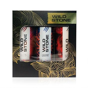 Wild Stone Ultra Sensual+ Red+Legend Combo Deodorant, 200 ml (Pack of 3)