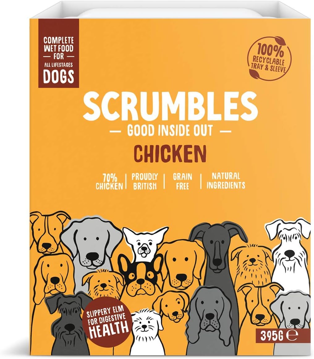Scrumbles Natural Wet Dog Food Multipack, 6x 395g Variety Pack, 395 g (Pack of 6) - Image 3
