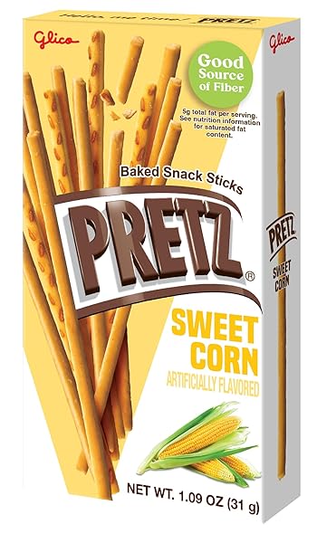 GLICO PRETZ SWEET CORN, 1.09 OZ (PACK OF 10)