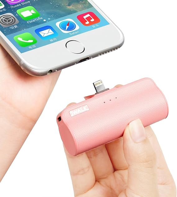 iWALK Portable Phone Charger, 3300mAh Power Bank Built in