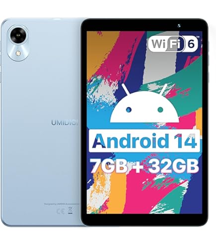 Amazon.com : UMIDIGI G1 Tab mini Android 14 New Tablet 2024, 7(3+4