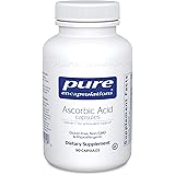 Pure Encapsulations Ascorbic Acid Capsules | Vitamin C Supplement for Antioxidant Defense, Immune Support, and Vascular Integ