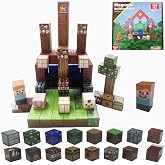 LIHBCAIYI 100Pcs Magnetic Blocks Animals Magnet Cubes Building Toy for Kids | Strong Magnetism,STEM Sensory,Montessori Building Block Sets,Portable Fun