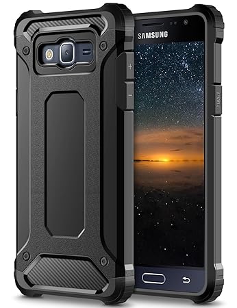 Coolden Samsung Galaxy J5 2016 Hülle, Premium [Armor Serie] Outdoor Stoßfest Schutzhülle Tough Silikon Bumper Militärstandard