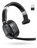 TECKNET Trucker Bluetooth Headset, AI Noise