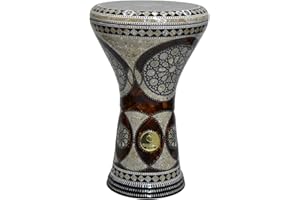 M20 17 inches Drum Darbuka tabla doumbek mother of pearl Gawharet El Fan musical instrument Egyptian handmade