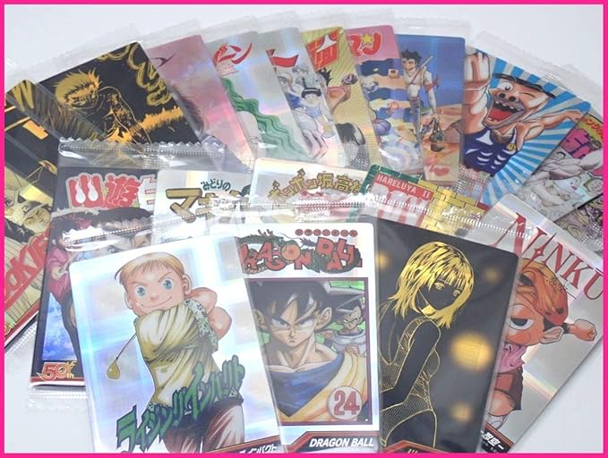 Amazon Co Jp 週刊少年ジャンプ 50周年ウエハース プラステッカー 全23種セット こち亀 ドラゴンボール ジョジョ 幽遊白書 他 ホビー 通販