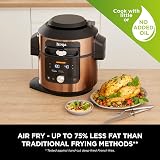 Ninja Foodi MAX 14-in-1 SmartLid 7.5L Electric Pressure Cooker Air Fryer Copper view 8