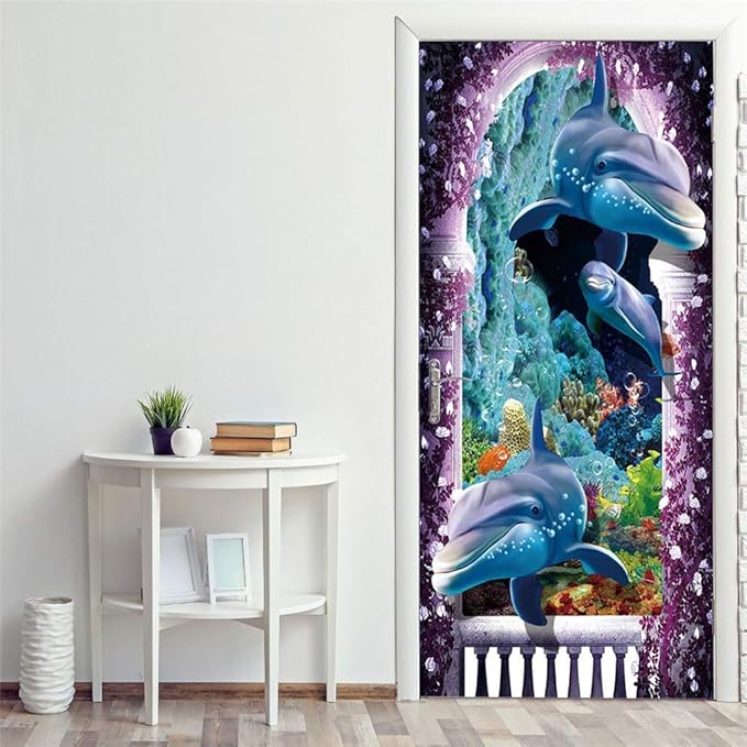 XINAINI Etiquetas Engomadas Creativas Divertidas De La Puerta De ...