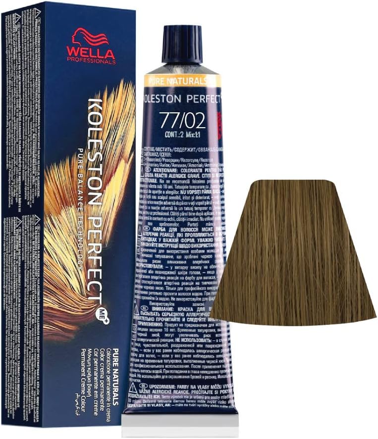 Wella KP Me+ 77/02 Medium Intense Natural Matt 60 ml Koleston Perfect