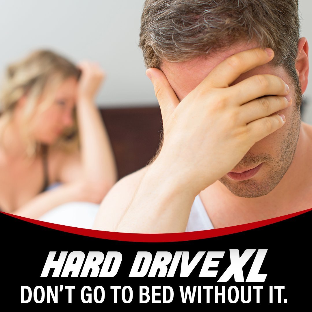 Hard Drive XL 1 Testosterone Booster l Nitric Oxide Supplement l