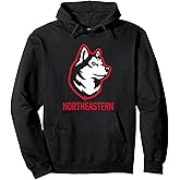 Northeastern Huskies Icon Logo Officially Licensed Pullover Hoodie