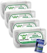 Ellis Harper Fridge Ninja Fridge Deodoriser Unscented Activated Charcoal 4 Pack