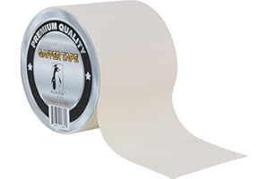 KOLTOSE BY MASH White Gaffers Tape 4 Inch by 90 Feet Heavy-Duty Cloth Gaffer Tape – Non-Reflective, Water Resistant, Residue-Free Gaff Tape for Indoor and Outdoor Use, Versatile and Multipurpose Cloth Tape