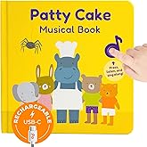 Cali’s Books Patty Cake Nursery Rhymes – Interactive Sound Book for Toddlers 1–3, Musical Book for 1 Year Olds, Perfect First Birthday Gift, 6 Favorite Songs