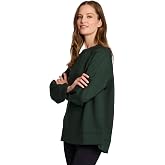 RBX Transitional Sweatshirt for Women, Luxe Athleisure Sweatshirt Ultra Lightweight Long Sleeve Super Soft Pullover