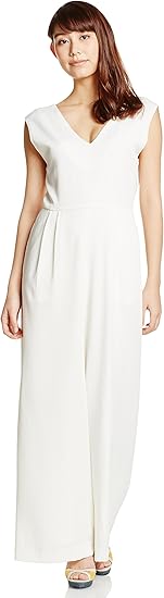 エモダ Emoda ストレートwideオールインワン Wht M ワンピース チュニック 通販 Amazon