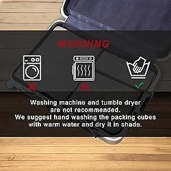 BAGAIL 6 Set Packing Cubes,Travel Luggage Packing